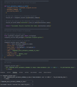 A Definitive Guide to Creating Python Stored Procedures in Snowflake ...