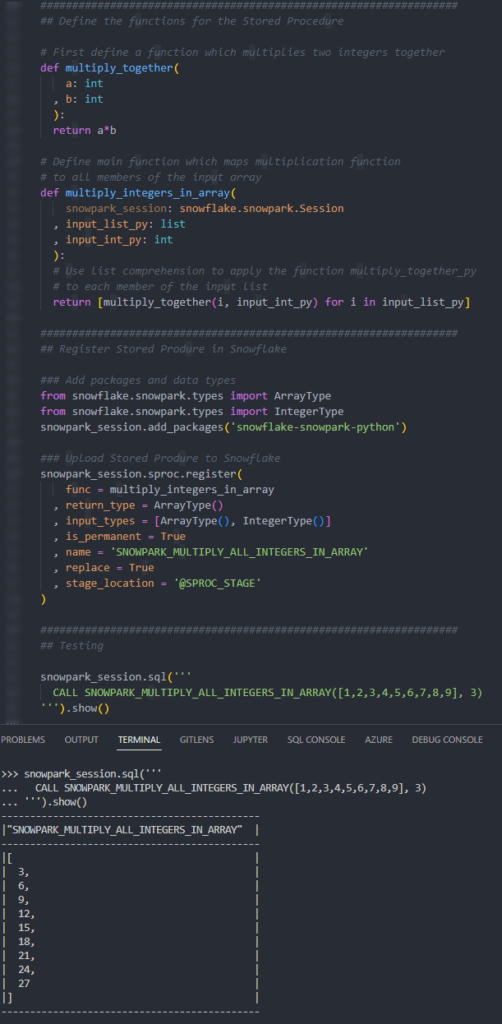 A Definitive Guide to Creating Python Stored Procedures in Snowflake ...