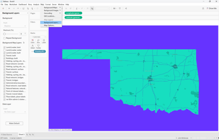 Using Mapbox To Make Better Maps In Tableau InterWorks   Tableau Map 768x492 