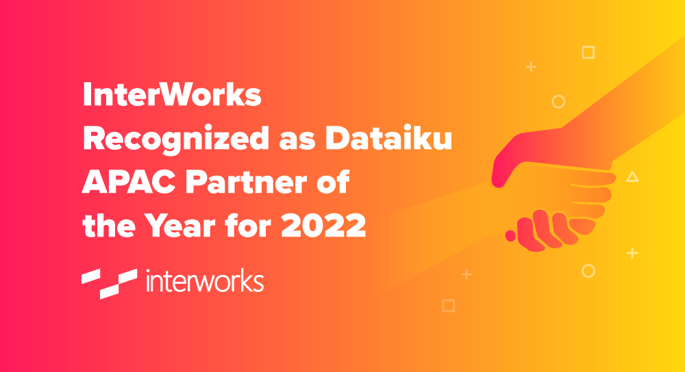 InterWorks Recognized as Dataiku APAC Partner of the Year for 2022