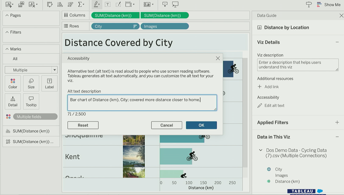 Editing alt text in Tableau