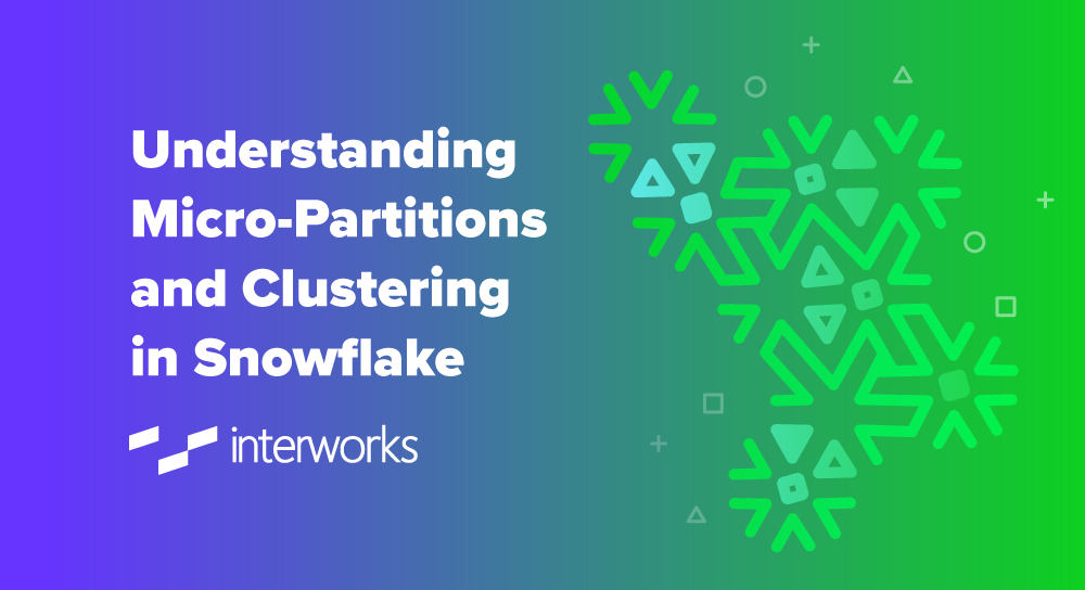 Understanding Micro-Partitions and Clustering