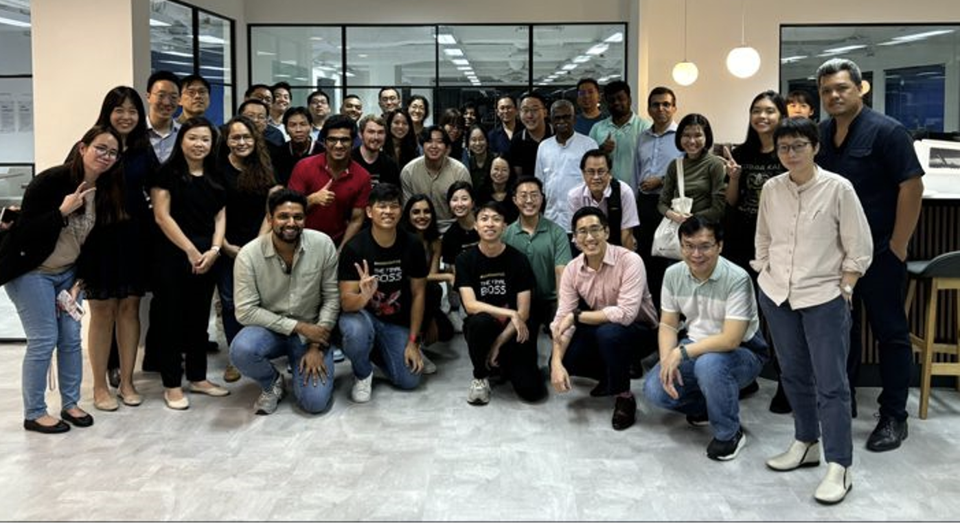 Group picture of the Singapore TUG