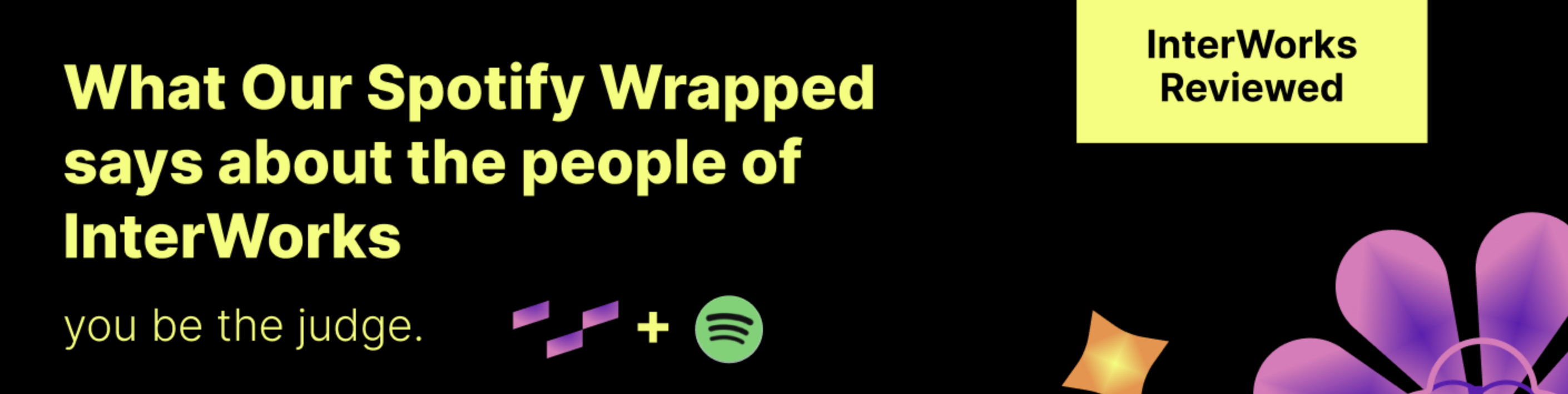 Header image for Spotify Wrapped dashboard