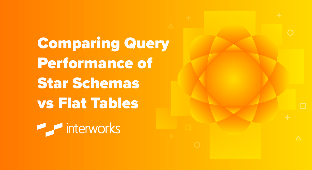 Comparing Query Performance of Star Schemas vs. Flat Tables