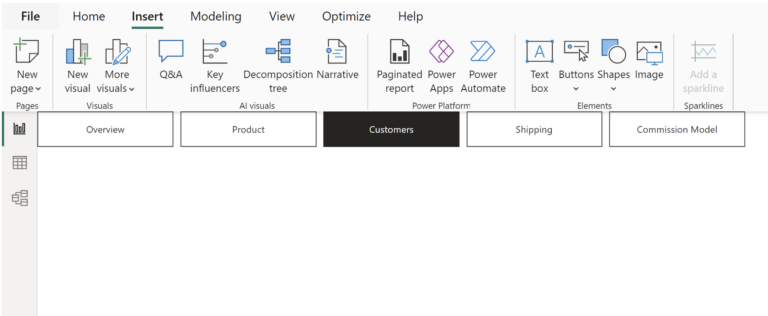 Creating Navigation Buttons in Power BI Using Page Navigator - InterWorks