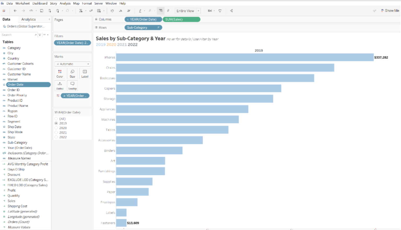 Examples Table Formatting Tableau How to Format Sheets, Fields and Filters Using the Format Menu in ...