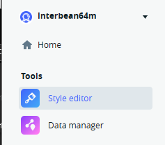 Log into Mapbox