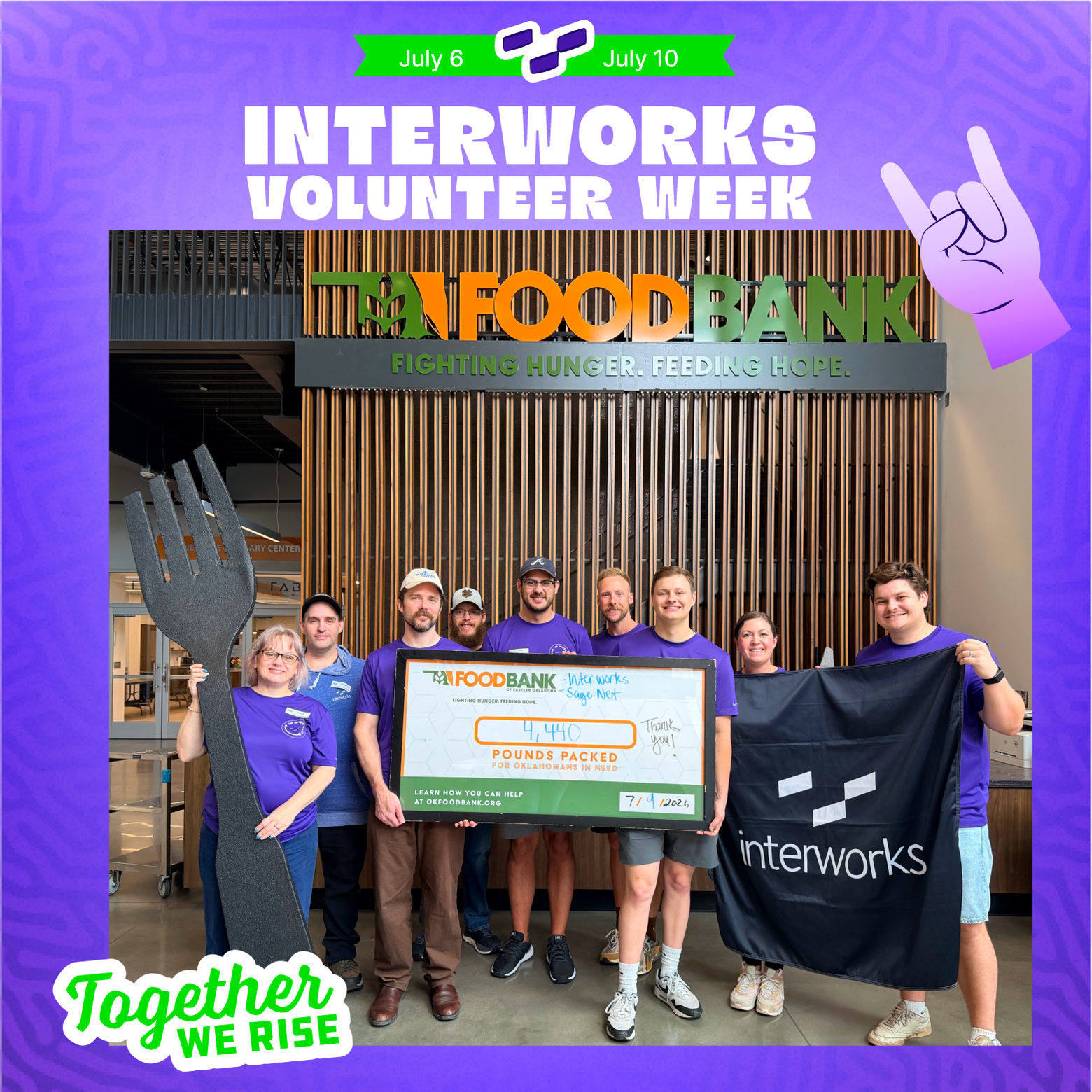 InterWorks Tulsa at the Food Bank of Eastern Oklahoma