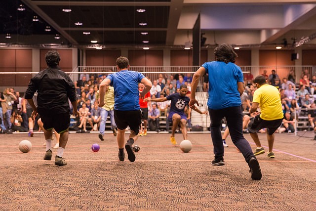 The dodgeball tournament
