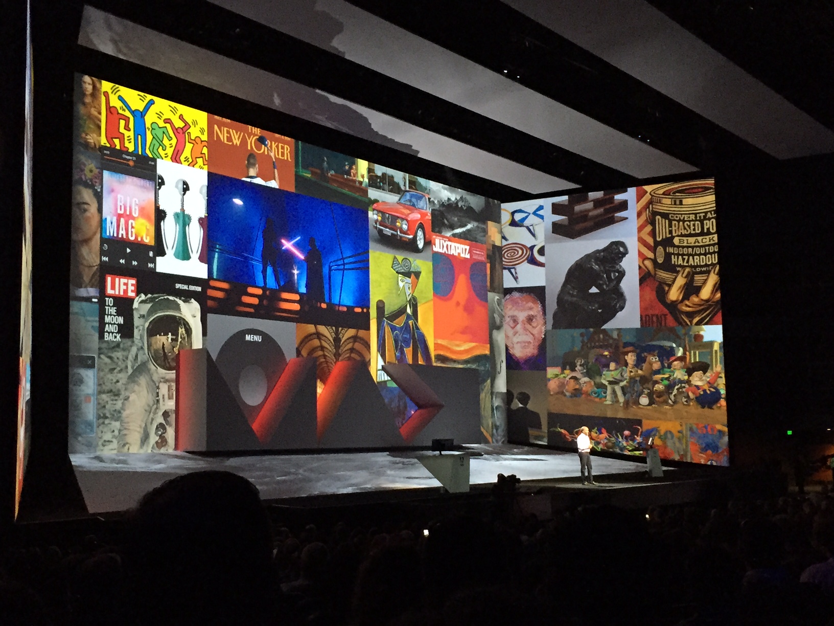 Adobe MAX stage