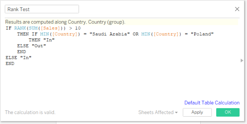 Questions from Tableau Training