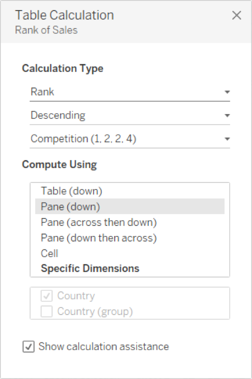 Questions from Tableau Training 