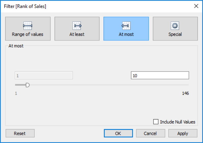 Questions from Tableau Training