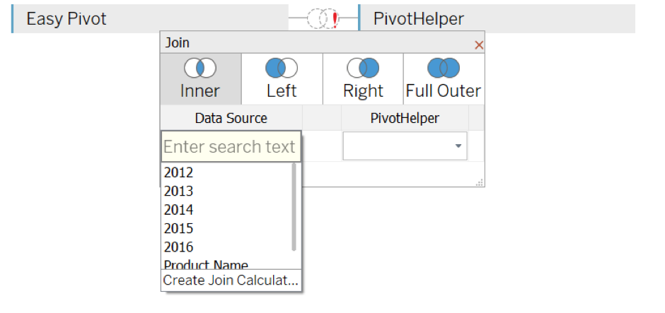 Tableau Training Pivot and Cross Joins