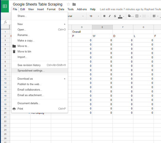 Visualising German Football With Tableau And Google Sheets