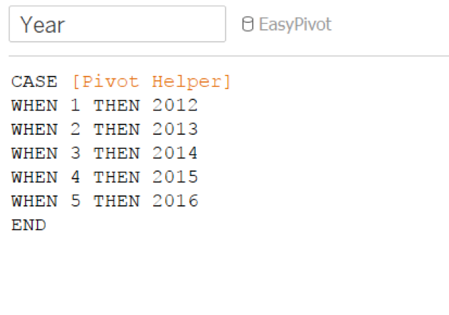 Tableau Training Pivot and Cross Joins