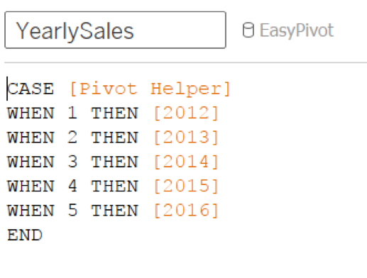 Tableau Training Pivot and Cross Joins