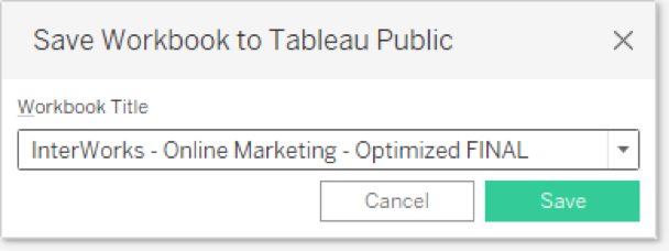 Tableau Deep Dive Dashboard Design Publishing