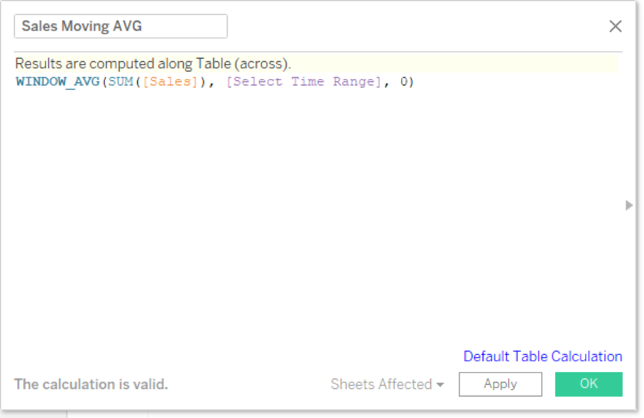 Window Functions and Table Calculations in Tableau