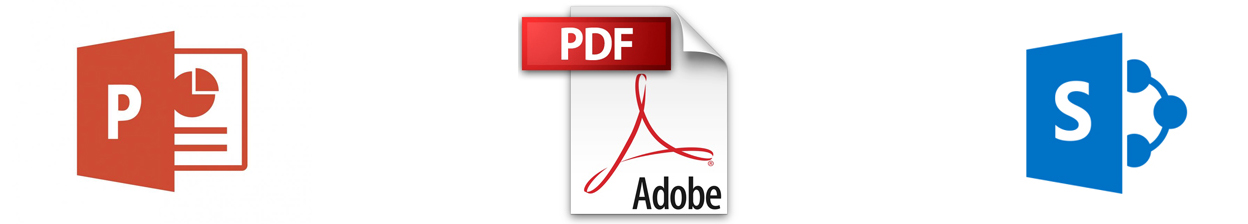 PowerPoint, PDF, SharePoint