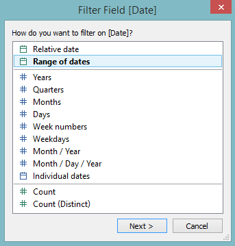 Filter Field [Date]