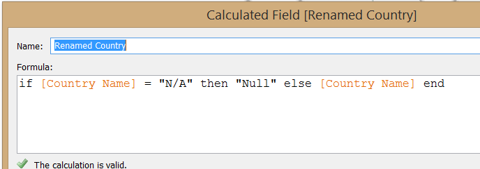 Calculated Field N/A to NULL