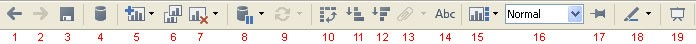 Tableau Toolbar Buttons