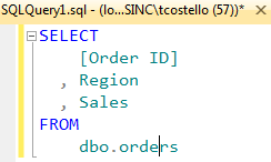 Query example
