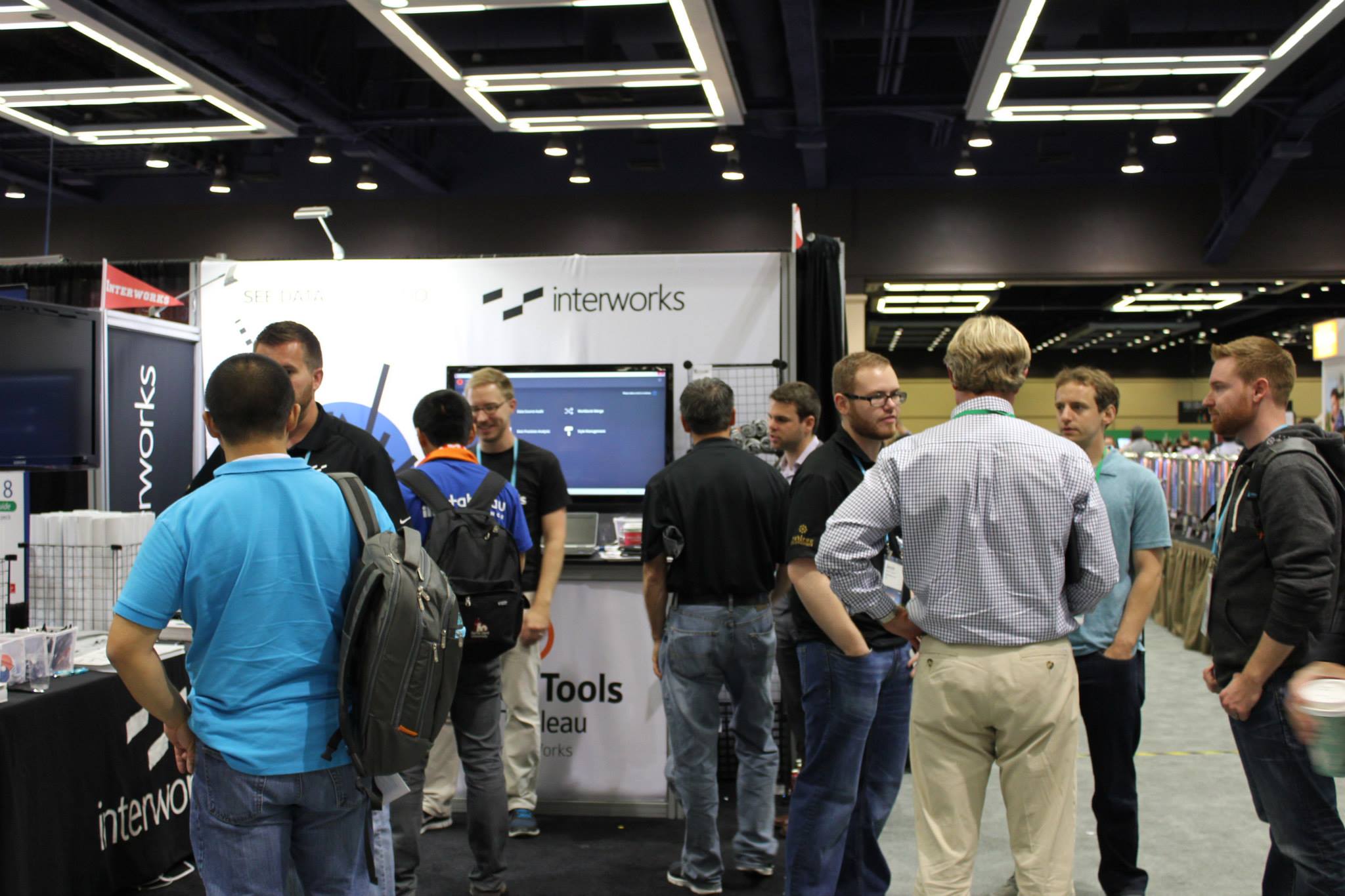 InterWorks' booth TC14