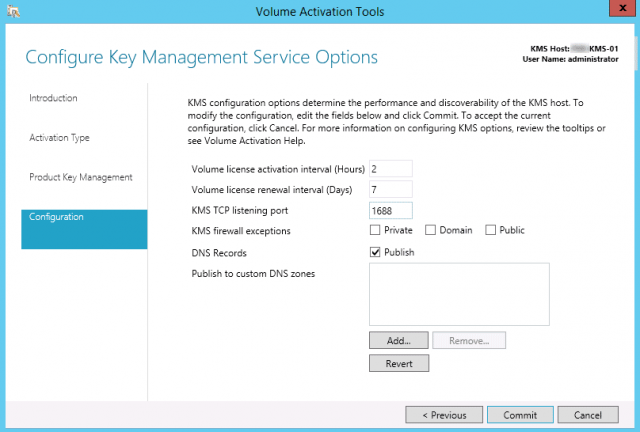 Volume Activation For Windows Configuring Kms With Ad Roles For