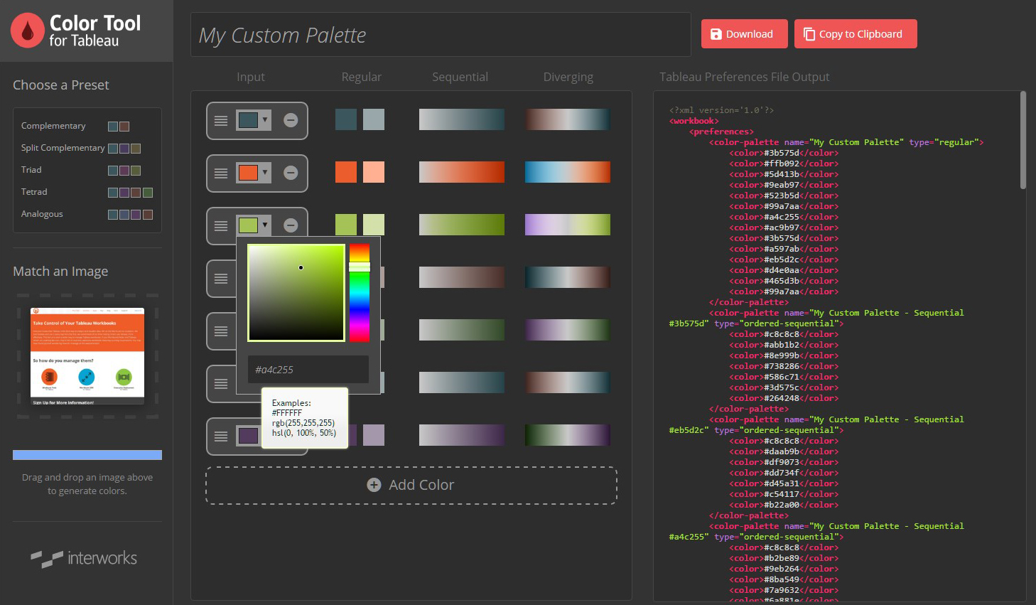 Color Tool for Tableau