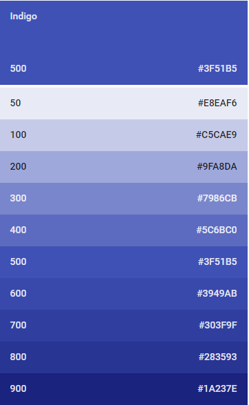 Material Design for Tableau Color