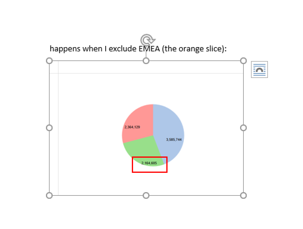 Tableau Label Inside Pie Chart