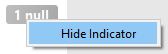 Hide Null Indicator in Tableau