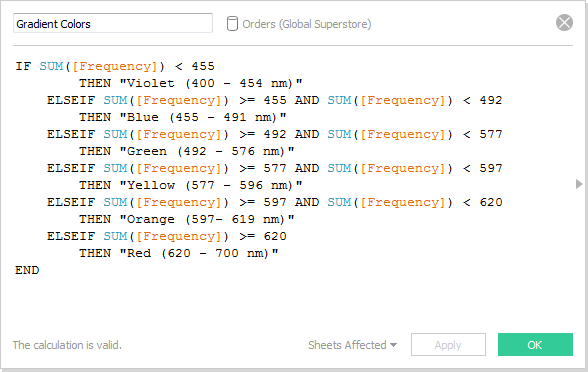 Adding more info to our Tableau color calc