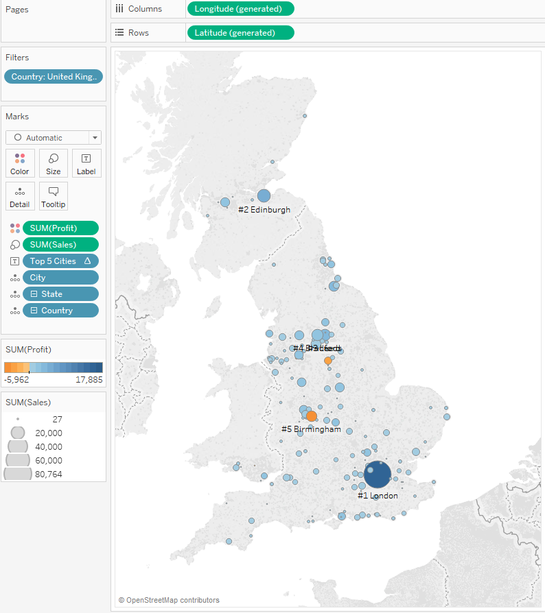 Tableau viz with new label options