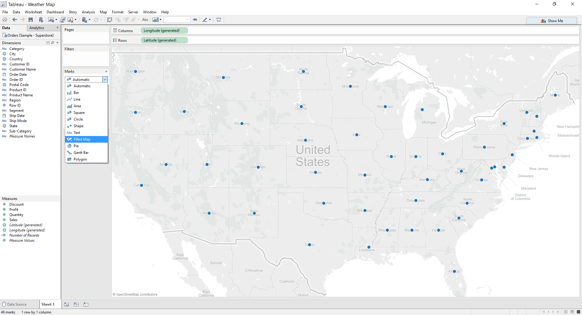 tableau wms url