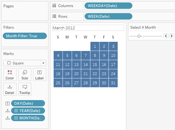 Tableau Deep Dive Dates Calendar Filters Interworks