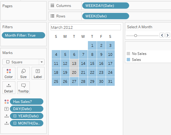 Tableau Deep Dive: Dates - Calendar Filters - InterWorks