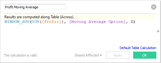 Using parameter in calculation