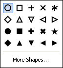 Shape options