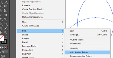 Adobe Illustrator then Add Anchor Points