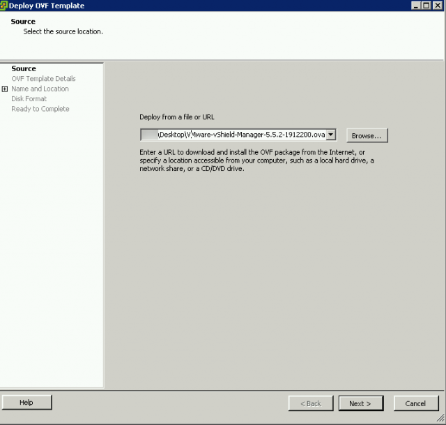 .ova vmware esxi 5