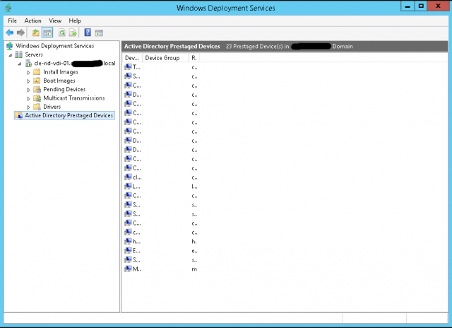 Active Directory Prestage Devices