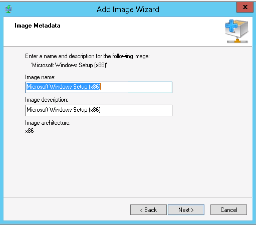 Add Image Wizard