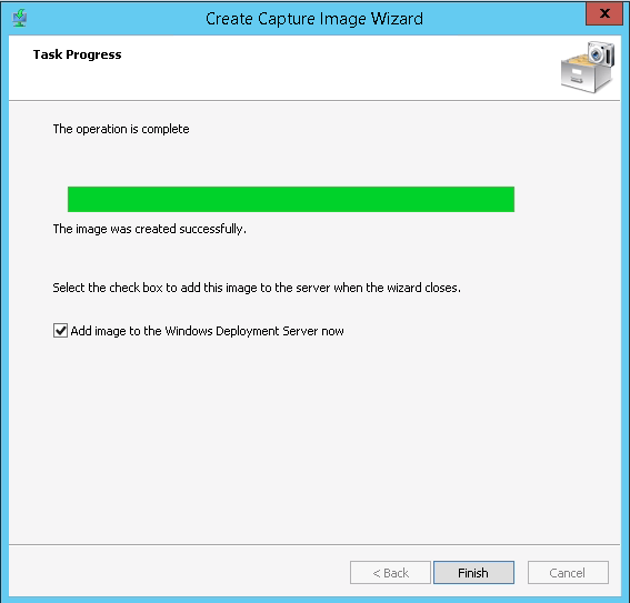 Create Capture Image Wizard 2