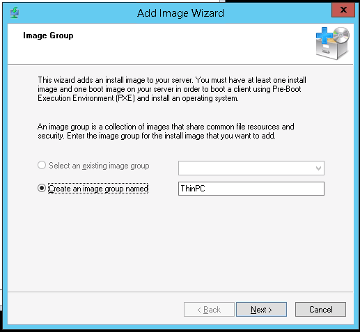 Add Image Wizard