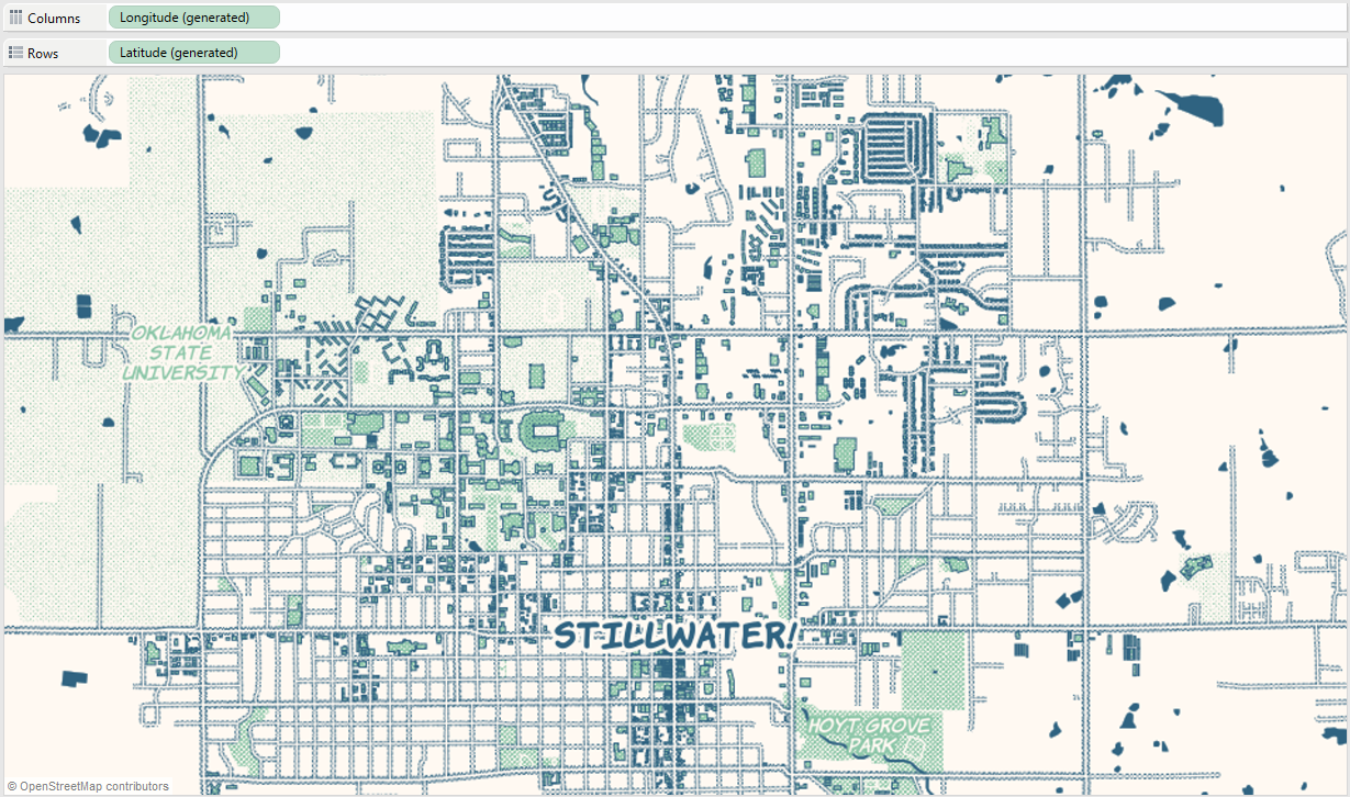 New Tableau Map