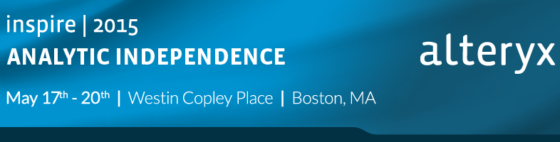 ALteryx INspire 2015